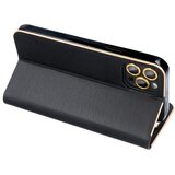 Oem LUNA Book Gold preklopna futrola za XIAOMI Redmi Note 15 PRO PLUS 5G crna | shoptok.hr