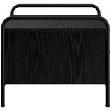  Stolić za kavu Crni hrast 99,5 x 49 x 41 cm Konstruirano drvo Slike