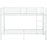 Krevet na kat bijeli metalni 90 x 200 cm | Eponuda.ba