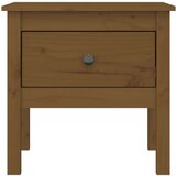  Bočni stolić boja meda 50x50x49 cm od masivne borovine | shoptok.hr