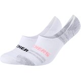 Skechers Športne nogavice 2PPK Mesh Ventilation Footies Socks Bela Cene