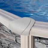 Gre Okrugli montažni bazen Corcega Stone 350x132 | ePonuda.com