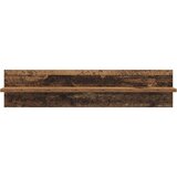 Police na zidu s policom 4 pcs Staro drvo 80 x 11,5 x 18 cm | shoptok.hr