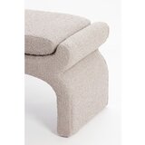 Light & Living Bež klupa od bouclé tkanine Nafya – | shoptok.hr