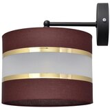  Zidna lampa HELEN 1xE27/15W/230V smeđa/crna/zlatna | Eponuda.com