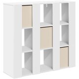  Strani šal s predalom Bela 88,5 x 29 x 84,5 cm, (5000233720) | Shoptok.si