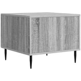  Klubska miza Siva Sonoma 49 x 50 x 40 cm Inženirski les, (5000295478) | Shoptok.si