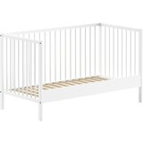 Vipack Bela otroška posteljica iz masivnega bora 60x120 cm DINO – | Shoptok.si