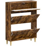  Ormar za cipele ARNHEM 78 x 24 x 103 cm Konstruirano drvo - Dimljeni hrast | shoptok.hr