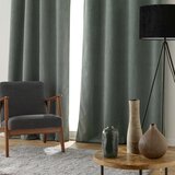 Douceur d intérieur Kaki zelena zavjesa od samta 140x260 cm Olympe – | shoptok.hr
