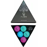 Volvik Vivid Alien 5 Pack Golf Balls Plus Ball Marker