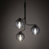  Luster na sajli CESAR 3xE27/15W/230V crna/zadimljeno siva | Eponuda.com