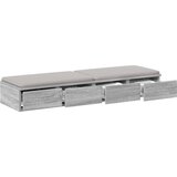  Nočne omarice Siva Sonoma Inženirski les 120 x 36.5 x 16.5 cm, (22008106) | Shoptok.si