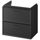 Cersanit S590-100 - Viseći kupatilski ormarić ispod umivaonika MILLE SLIM 60x38 cm crna | Eponuda.com