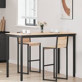 Stol za bar Prirodna 150 x 80 x 105 cm Čvrsto borovo drvo | shoptok.hr
