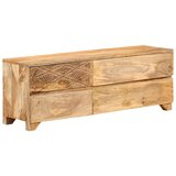 Maison Chic TV omarica - TV stojalo - Televizijska omarica iz trdnega mangovega lesa 110x30x40 cm, (21698846) | Shoptok.si