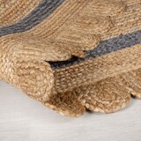 Flair Rugs Siva/naravna ročno tkana okrogla preproga iz jute ø 160 cm Grace Grey – | Shoptok.si