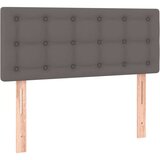  Box spring postelja z vzmetnico siva 80x200 cm umetno usnje, (20724858) | Shoptok.si