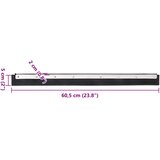  Glave za podni brisač 5 kom 60,5x2x5 cm od čelika i gume | shoptok.hr