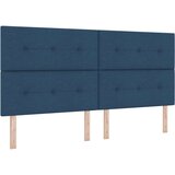  s opruga kutije s uzglavljem Plava 200 x 200 cm tkanina | shoptok.hr