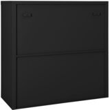 Ormarić s kliznim vratima antracit 90 x 40 x 90 cm čelični | shoptok.hr
