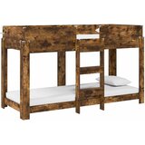 Krevet na kat za djecu Dimljeni hrast 75 x 190 cm | Eponuda.com