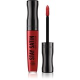 Rimmel London Stay Satin dolgoobstojna tekoča šminka 5,5 ml odtenek 500 Redical za ženske Cene