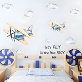 IZMAEL Nalepka za steno / Tapeta Letala | Shoptok.si