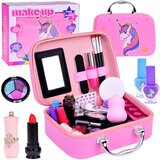 Kozmetički set u kovčegu - rozi s jednorogom | shoptok.hr