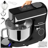 kuhinjski robot 2300W touch planetarni mešalnik robot LCD z ogrevano posodo + tehtnico, črna