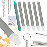 Rosfix SET FILTRIRNA VLOŽKA 60/30 MESH IN KOVINSKI ČISTILNI IGLE – ZA PIŠTOLO | 100 MM, 9–10,8 MM, 5+1 KOS, (5000073694) | Shoptok.si