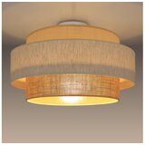  plafonsko svetlo boho 1xE27/60W/230V fi 40 cm bela/juta | Eponuda.com