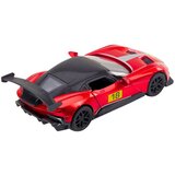 Lean Toys metalni sportski automobil 1:32 s otvorivim vratima i pull-back pogonom – crveni | shoptok.hr