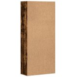  Visoka komoda dimljeni hrast 80x35x180 cm konstruiranog drva | shoptok.hr