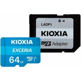 KIOXIA Exceria M203 microSDXC kartica, 64 GB, UHS in U1 + adapter | Shoptok.si