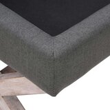 vidaXL Tabure za pohranu tamnosivi 45 x 45 x 49 cm od tkanine | shoptok.hr
