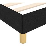  Okvir za krevet s uzglavljem crni 100x200 cm od tkanine | shoptok.hr
