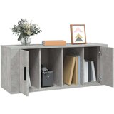 vidaXL TV ormarić boja betona 100 x 35 x 40 cm od konstruiranog drva | shoptok.hr
