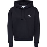 Calvin Klein Jeans Sweater majica crna / bijela Cijene