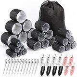 INF Set valjev za lase - 49-delni komplet Black, (21538101) Cene