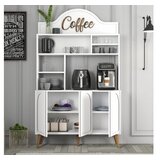 Hanah home Kuhinjski ormarić Lyon 120, Bijelo-zlatni | Eponuda.ba