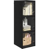  Ormar za Zid Crni hrast 35 x 37 x 102 cm Konstruirano drvo | shoptok.hr