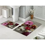 Set za kupatilo tri sveće sa gumenom podlogom 40x60cm + 60x90cm, SG-034