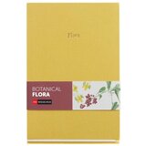  Bilježnica Miquelrius A5 Botanical Flora Mustard tkanina 80L 80g/m2 crte MR8318 | shoptok.hr