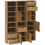  Bočni ormarići 6 kom ODDA 40x24x79 cm puno drvo bor | shoptok.hr