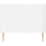  Stolić za kavu sjajni bijeli 90 x 50 x 40 cm konstruirano drvo | shoptok.hr