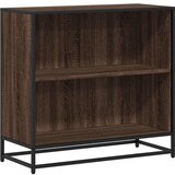 Maison Chic Knjižna omara - Knjižni regal rjavi hrast 80,5x35x76 cm inženirski les, (21726292) | Shoptok.si