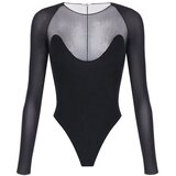 Elisabetta Franchi Bodiji bo05667e2-110 Črna Cene