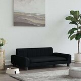  Krevet za pse crni 90 x 53 x 30 cm od tkanine Cijene
