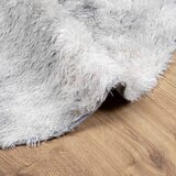  Čupavi tepih s visokim vlaknima NAVARRA srebrnosiva 240x240cm | shoptok.hr